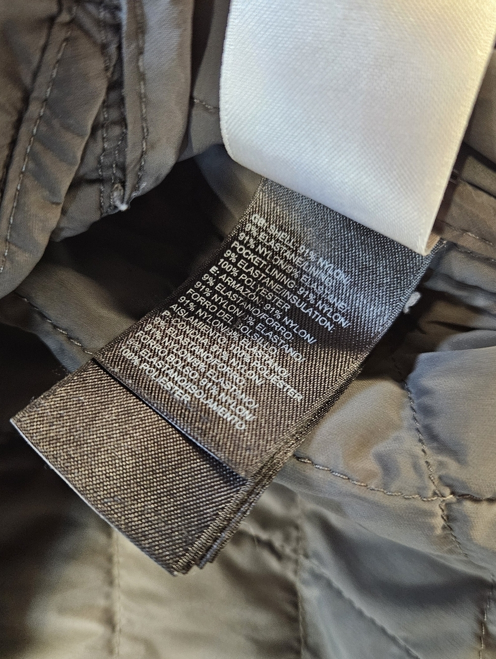 North Face Thermoball Jacket Mens Small Full Zip Quilted Puffer NF0A3JPO Black - Picture 6 of 10
